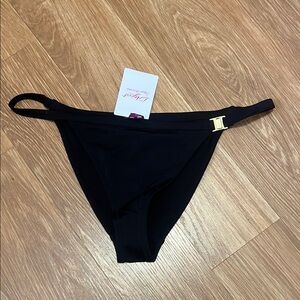 Agent Provocateur Black and Gold Bikini size large new